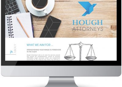 screen web design hough attorneys