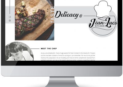 screen web design jean lucs kitchen
