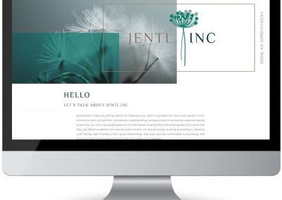 screen web design jentl inc