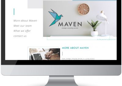 screen web design mavin consulting