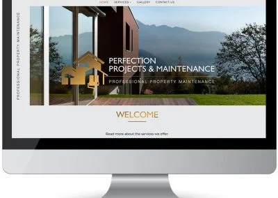 screen web design perfection projects and maintenance