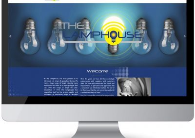 screen web design the lamphouse