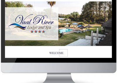 screen web design vaal river lodge