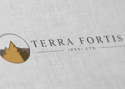 terra fortis logo design