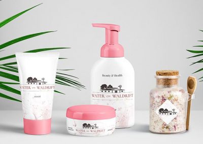 wow guest farm vereeniging logo design cosmetic products