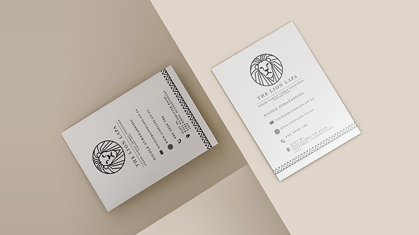 images portfolio the lion lapa the lion lapa business card design services The Lion Lapa - Brand Development Services