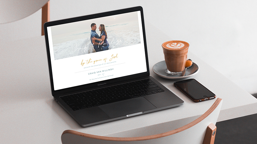 Wedding Website – Craig & Marilize