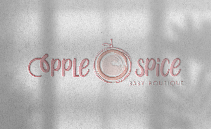 Apple Spice Baby Boutique | Logo design