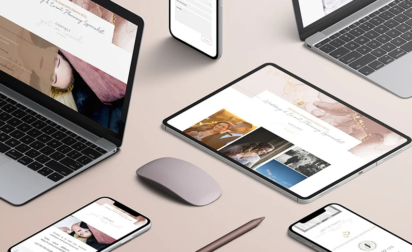 Infinite Concepts Group | 9 Page Custom Website