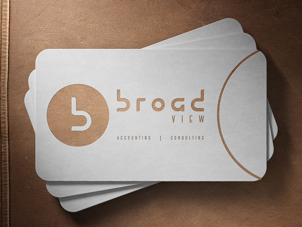 broadview businesscard design