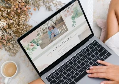 wedding invitation website design