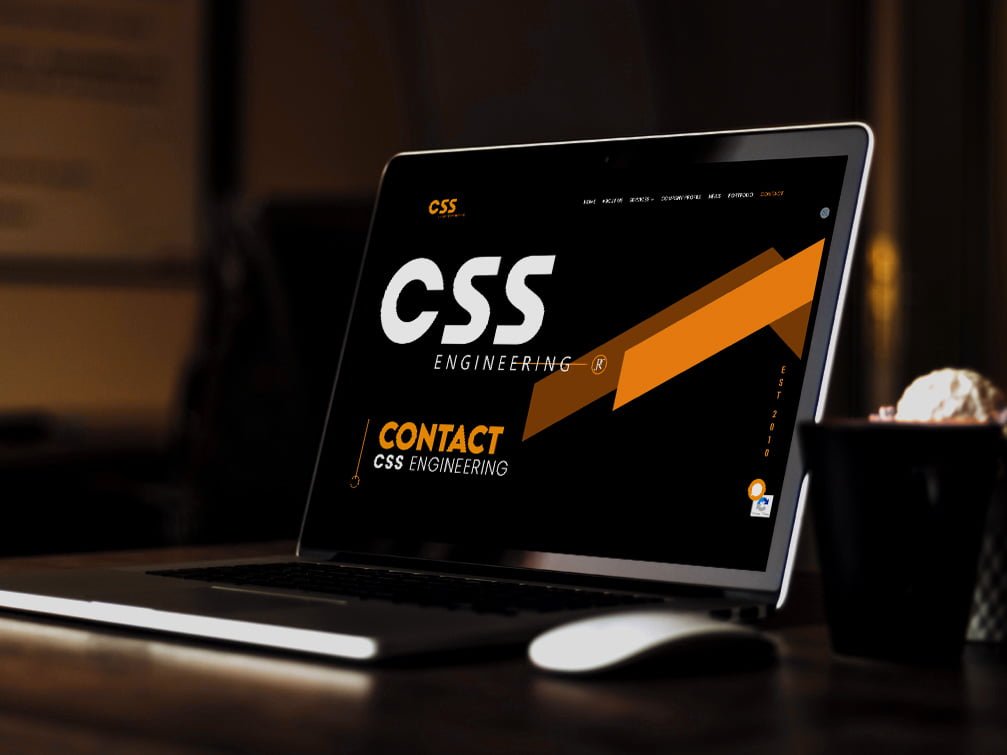 css engineering website design