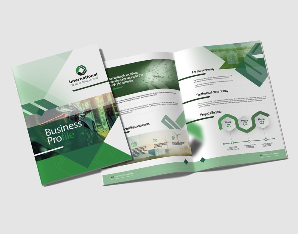 How to create a company profile?